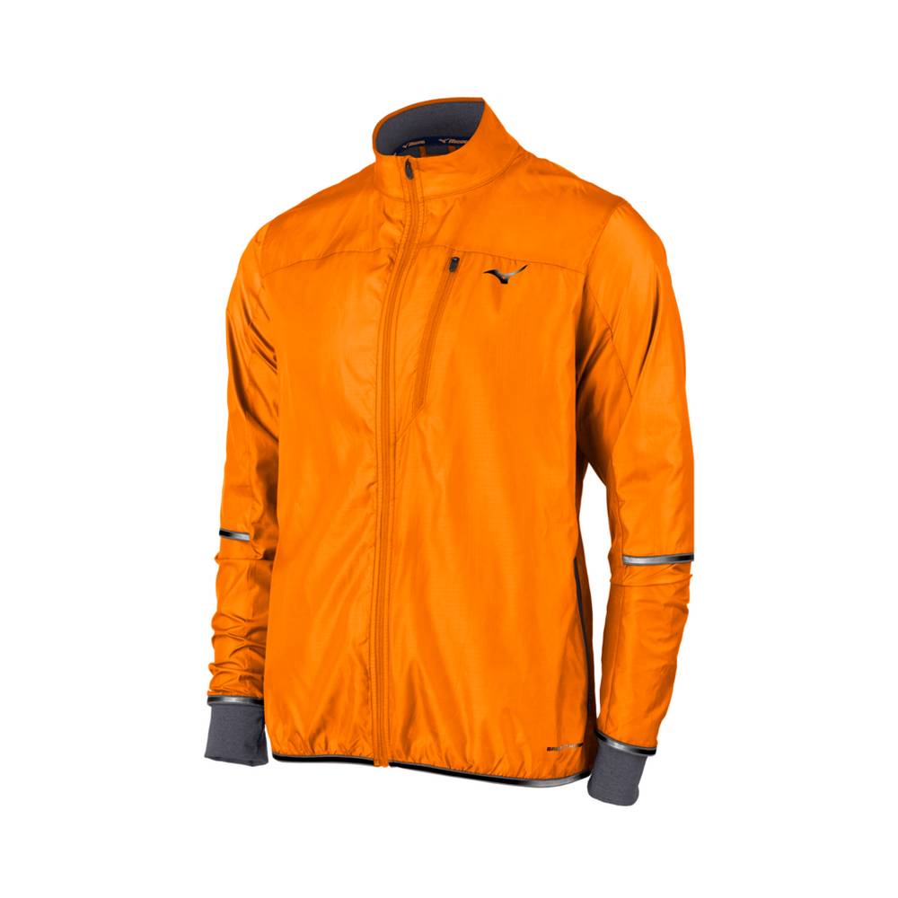 Panske Bundy Mizuno Breath Thermo® FZ Oranžové Vypredaj BRIU57812
